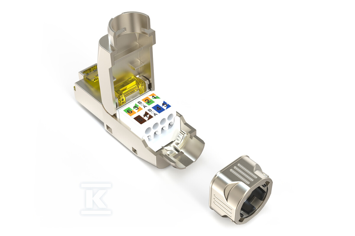 Модульний роз’єм RJ45 кат. 6A, PoE++, - DN-93638