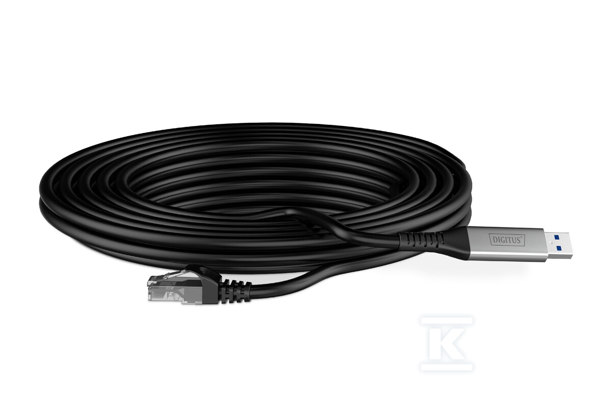 Kabel adapter USB-A – RJ45 Kat. 6A - AK-300600-030-S