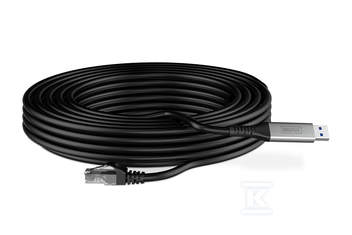 Kabel adapter USB-A – RJ45 Kat. 6A - AK-300600-100-S
