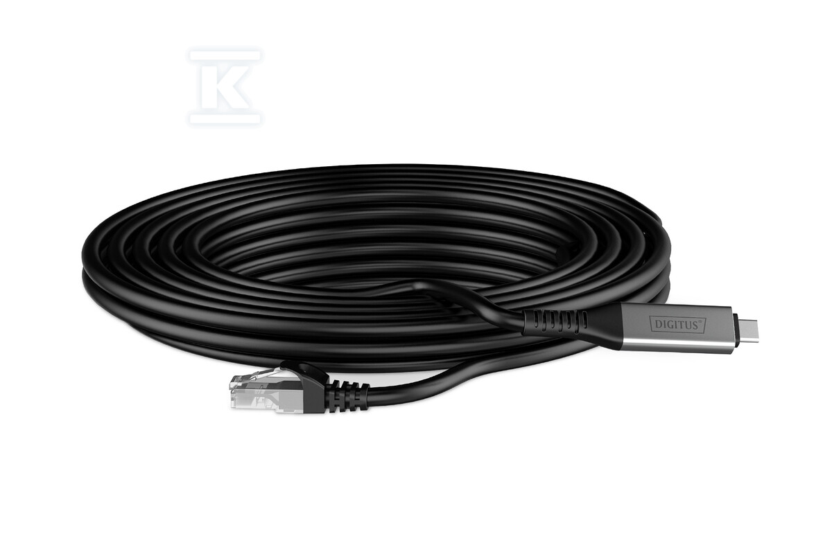 Kabel adapter USB-C – RJ45 Kat. 6A - AK-300601-020-S
