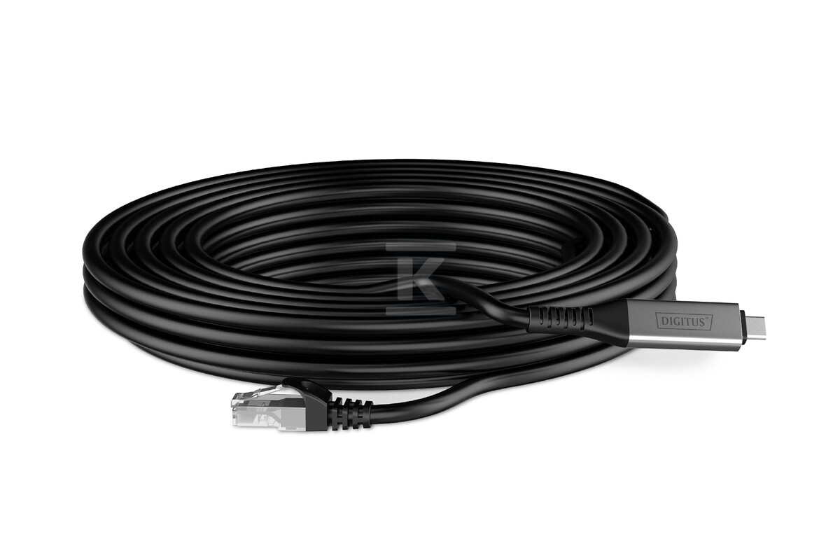 Kabel adapter USB-C – RJ45 Kat. 6A - AK-300601-050-S