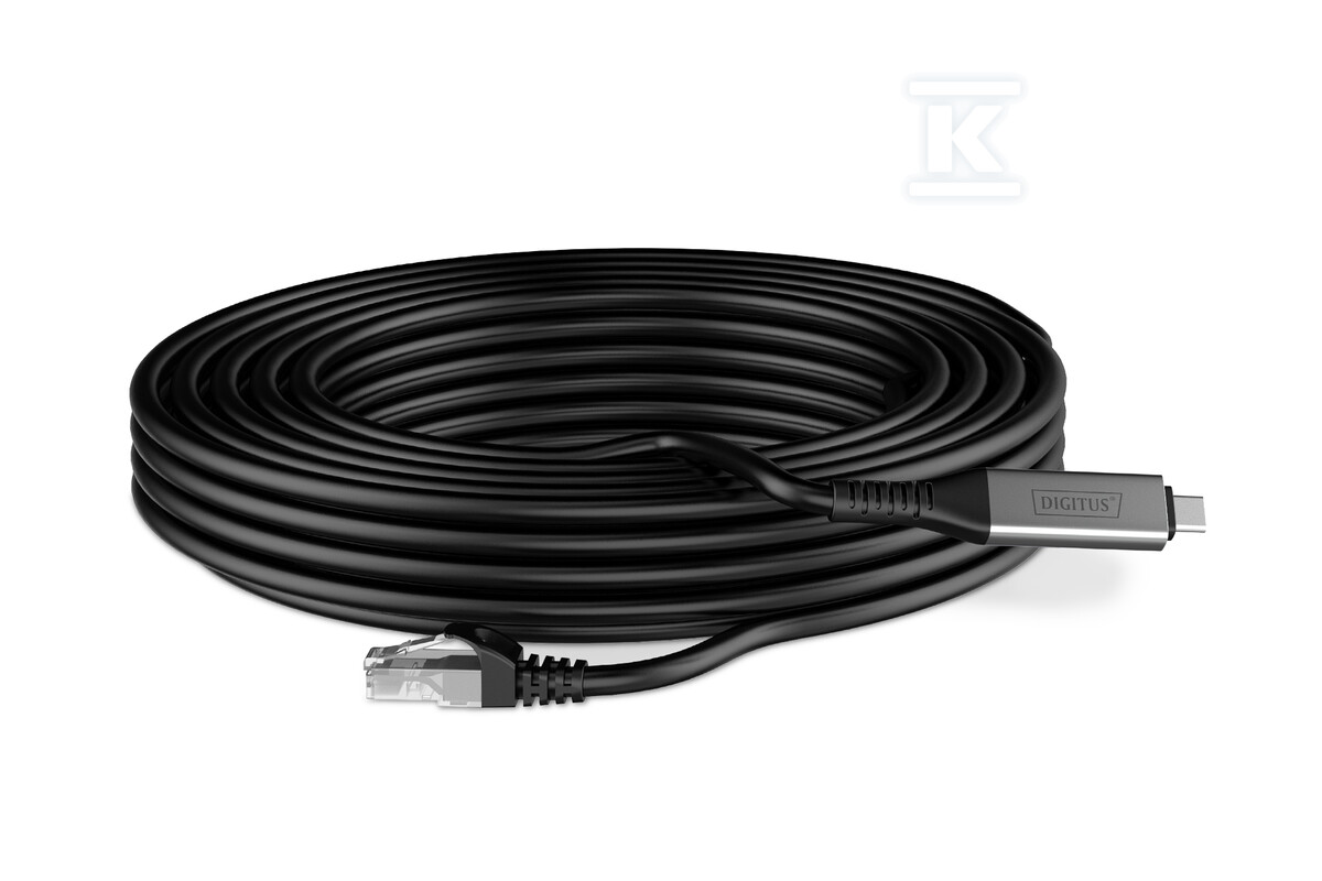 Kabel adapter USB-C – RJ45 Kat. 6A - AK-300601-100-S