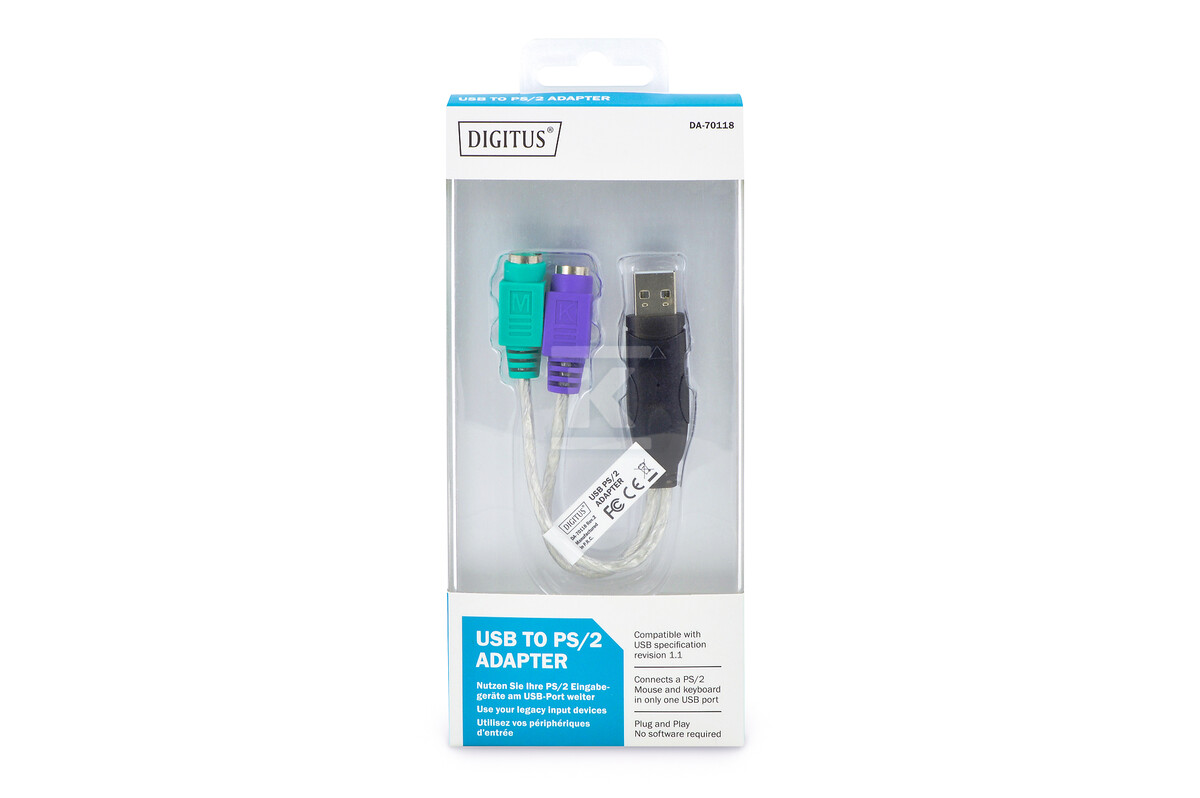 Konwerter/Adapter USB do PS/22x - DA-70118