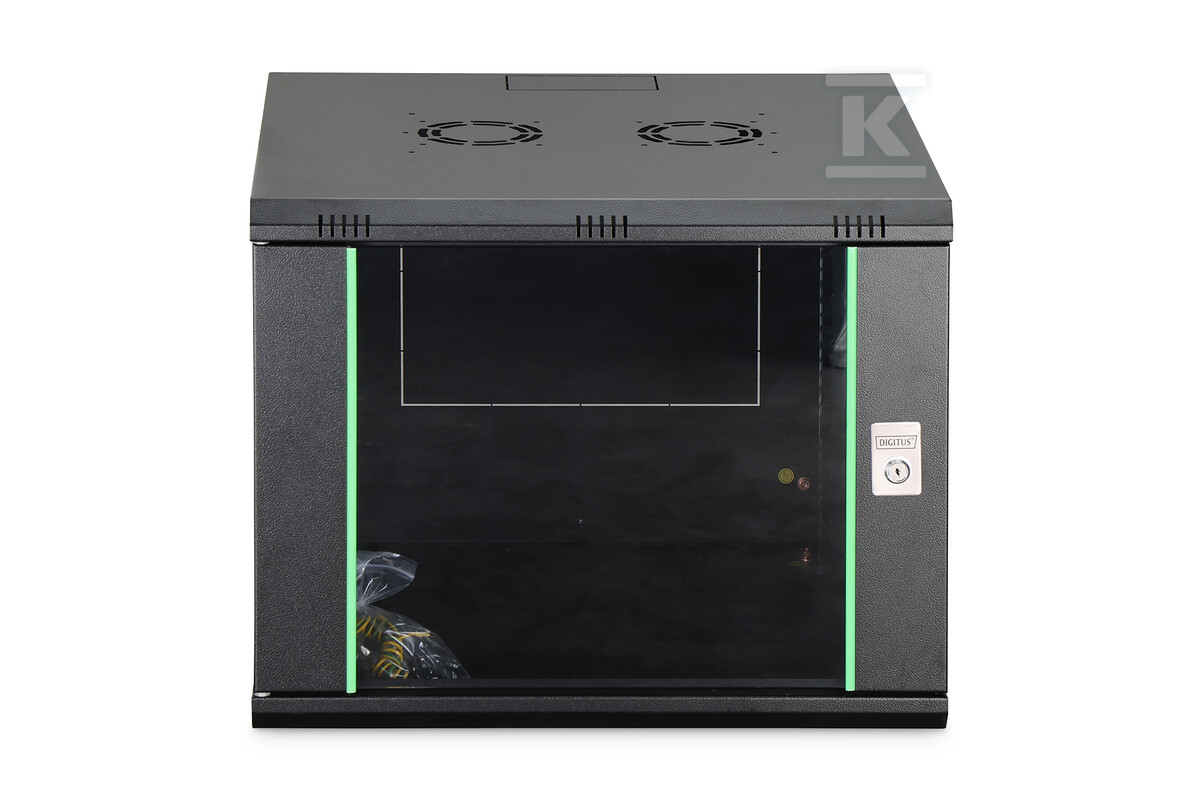 Szafa sieciowa wisząca DYNAmic 19" 9U - DN-19 09U-6/6-EC-SW