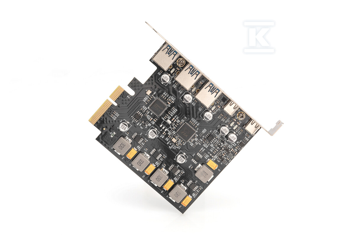Kontroler USB 3.1 PCIe - 2x USB C / 3x - DS-30222