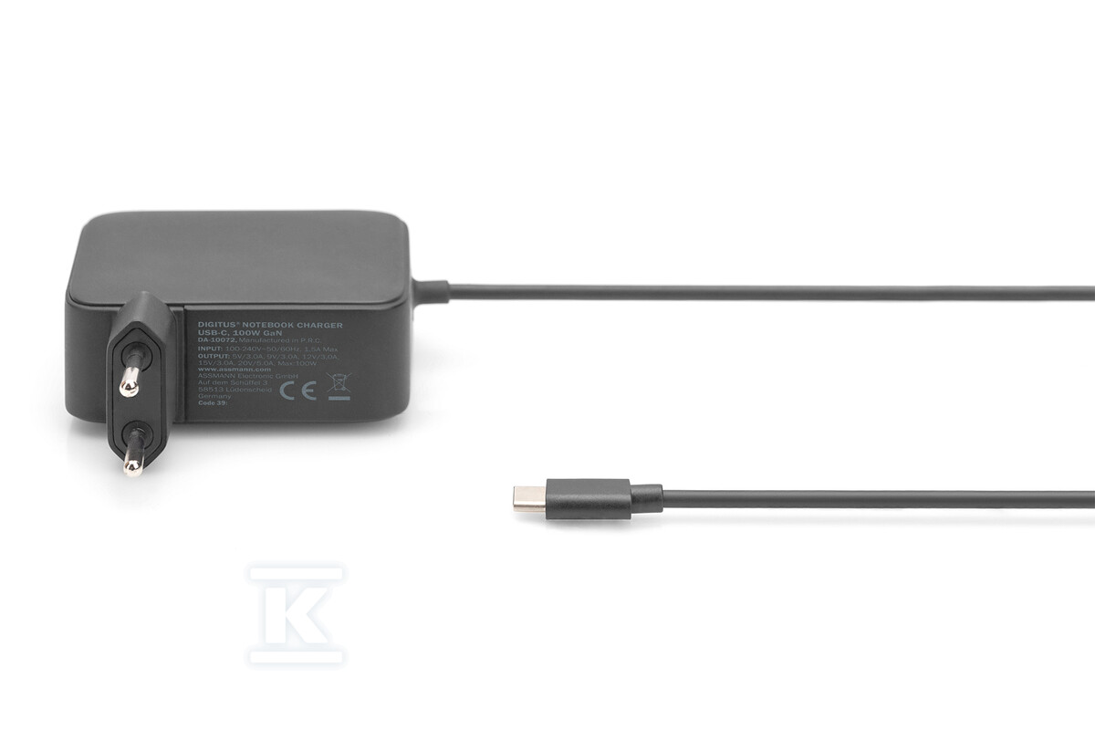 Ładowarka sieciowa zasilacz 1x USB-C PD - DA-10072