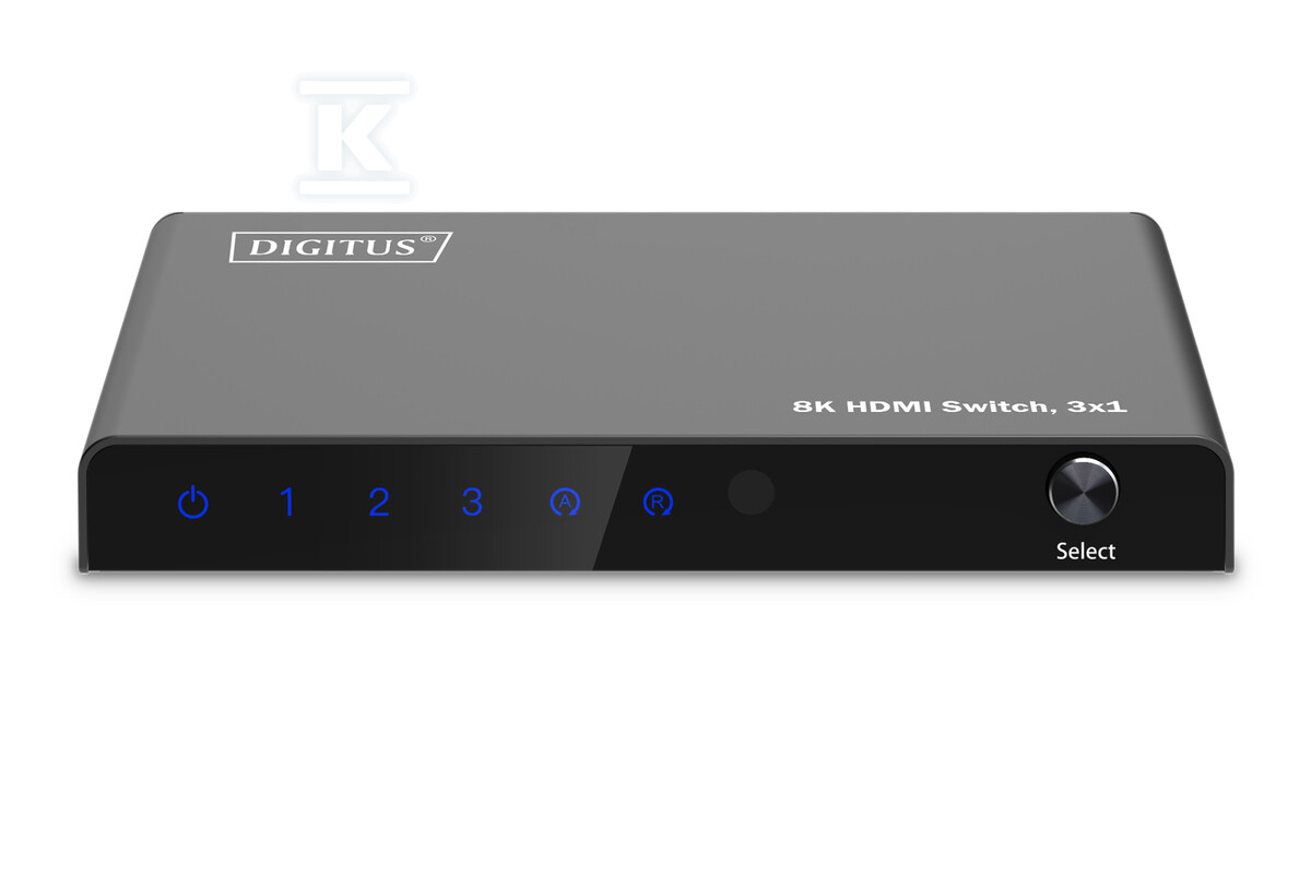 Przełącznik / Switch HDMI 3x1, 8K/60Hz - DS-55333