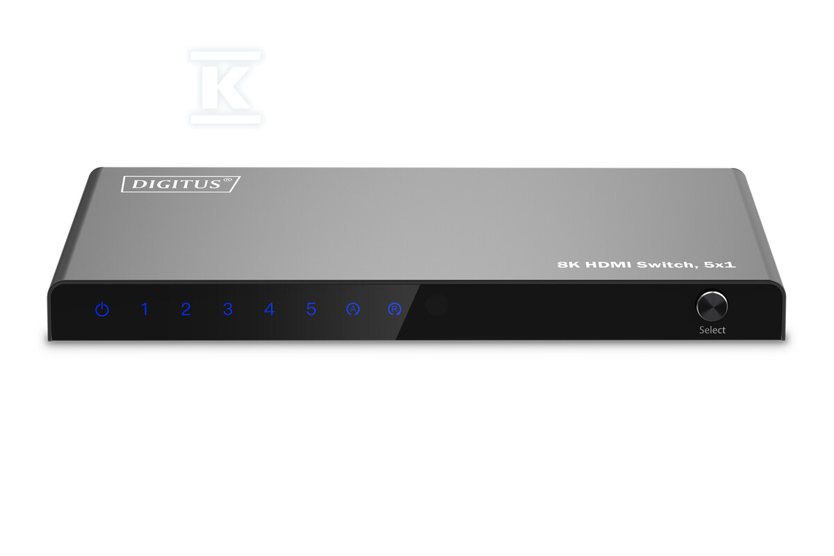 Przełącznik / Switch HDMI 5x1, 8K/60Hz - DS-55334