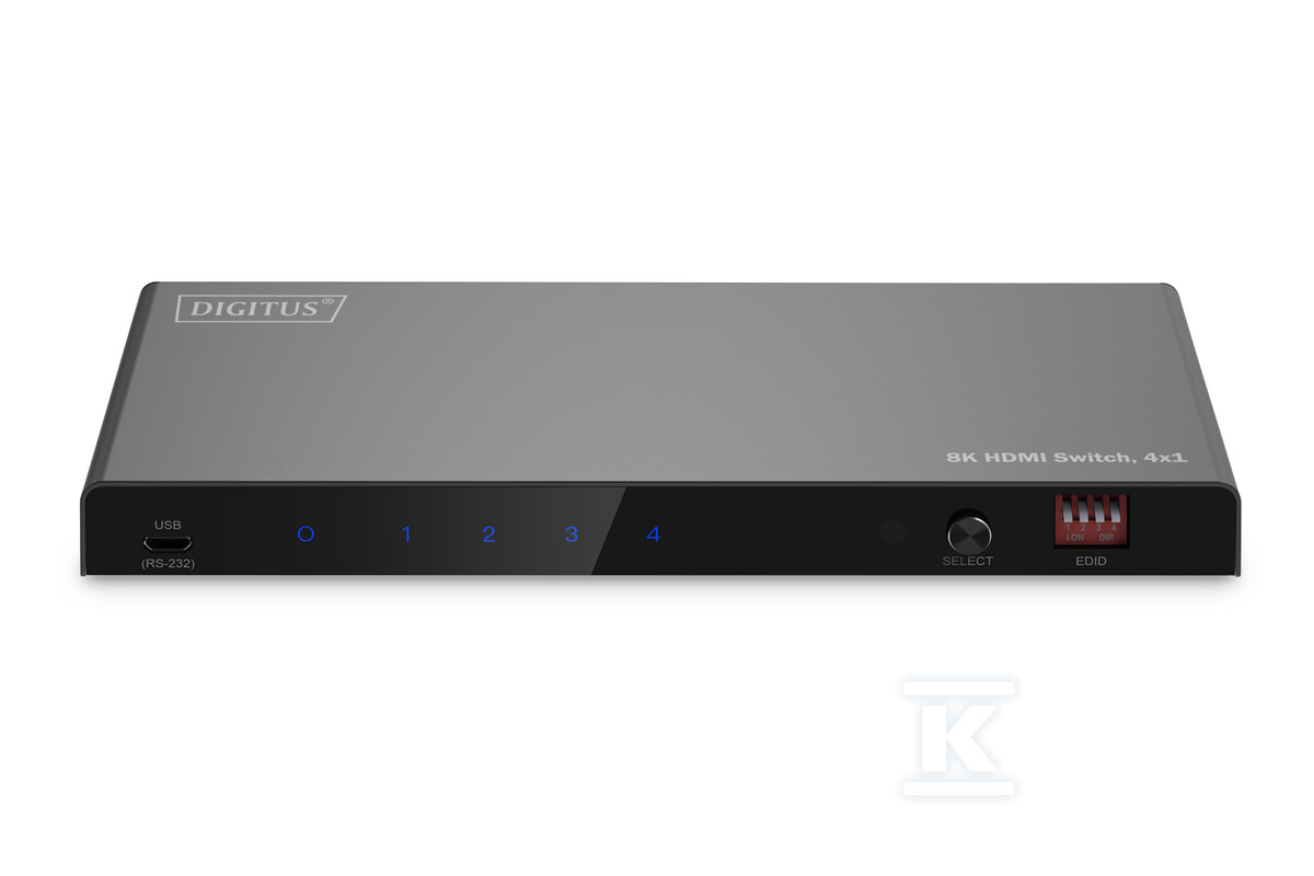 Przełącznik / Switch HDMI 4x1, 8K/60Hz - DS-55335