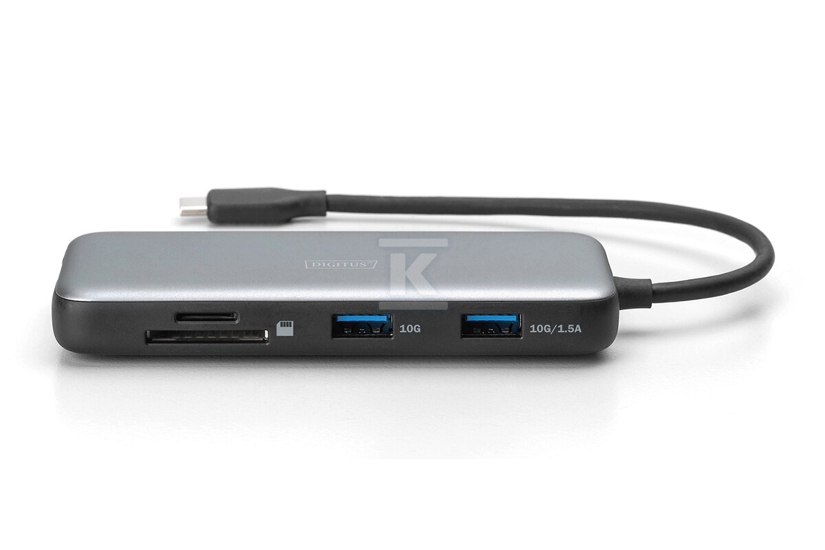 Stacja dokująca USB-C 7 portowa, max. - DA-70914