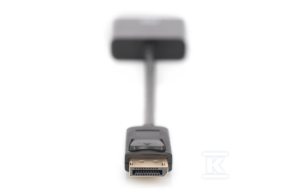 Kabel DP/DVI-I (24+5) M/Ż z zatrzaskiem - AK-340401-001-S
