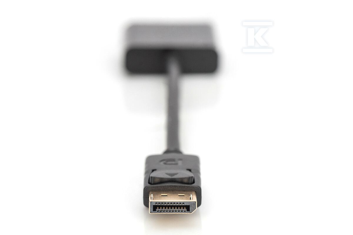 Kabel DP/DSUB15 M/Ż z zatrzaskiem - AK-340403-001-S