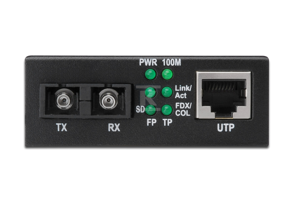 Media konwerter RJ45 10/100Base-TX na - DN-82020-1