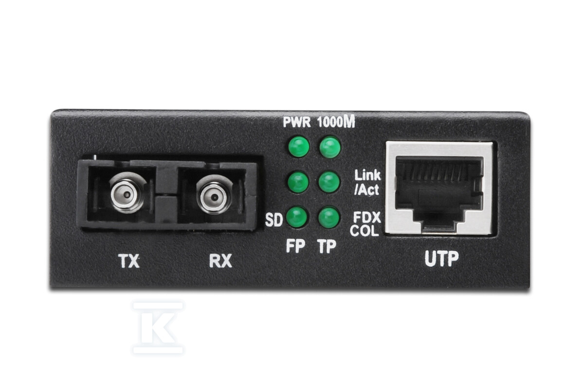 Media konwerter RJ45 10/100/1000Base-TX - DN-82120-1
