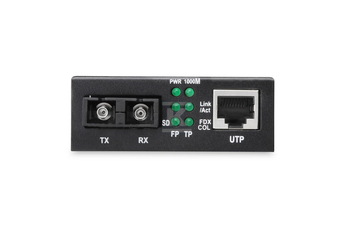 Media konwerter RJ45 10/100/1000Base-TX - DN-82121-1
