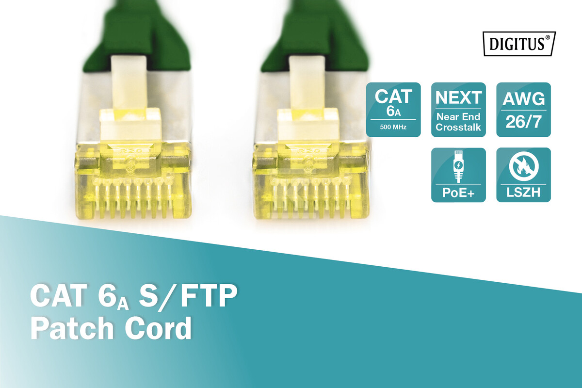 Kabel krosowy (patch cord) RJ45-RJ45, - DK-1644-A-070/G