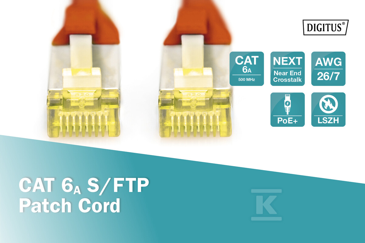 Крос-кабель (патч-корд) RJ45-RJ45, кат. - DK-1644-A-070/R