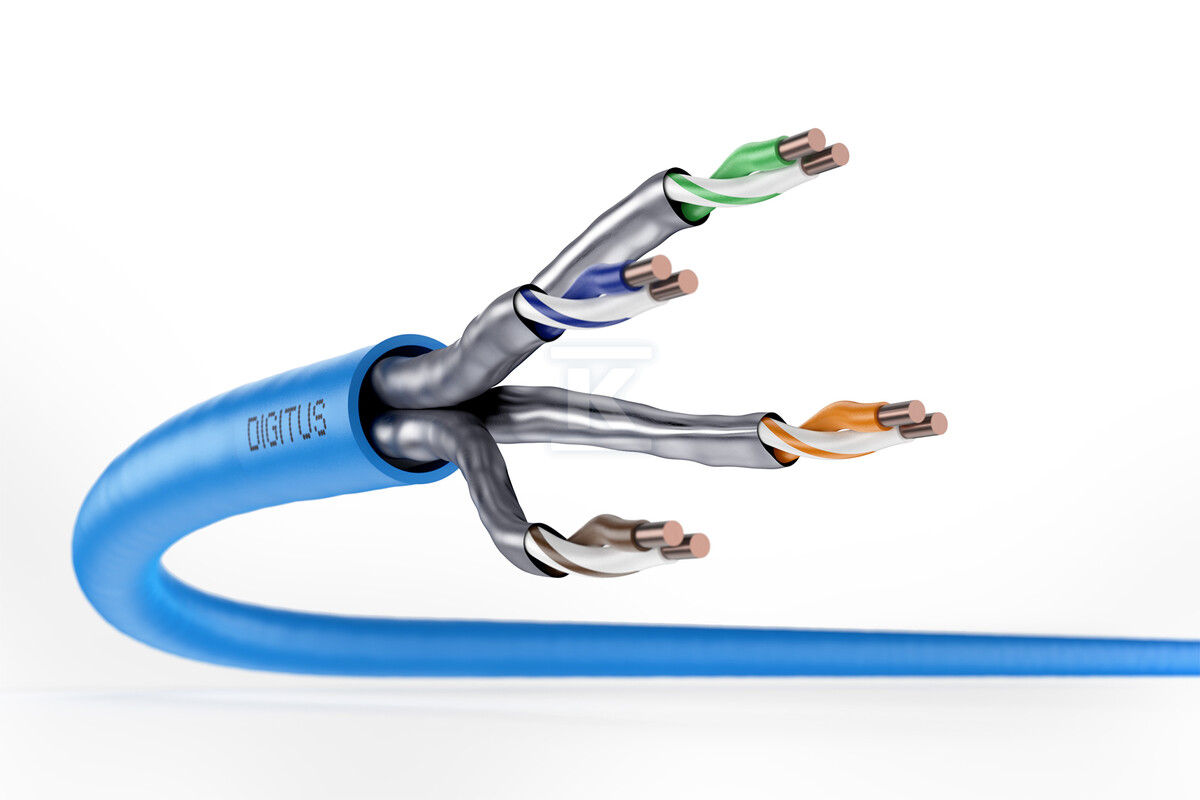 Kabel instalacyjny DIGITUS kat.6A, - DK-1623-A-VH-1
