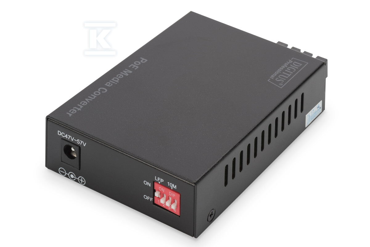 Konwerter mediów Gigabit PoE, RJ45 / - DN-82150