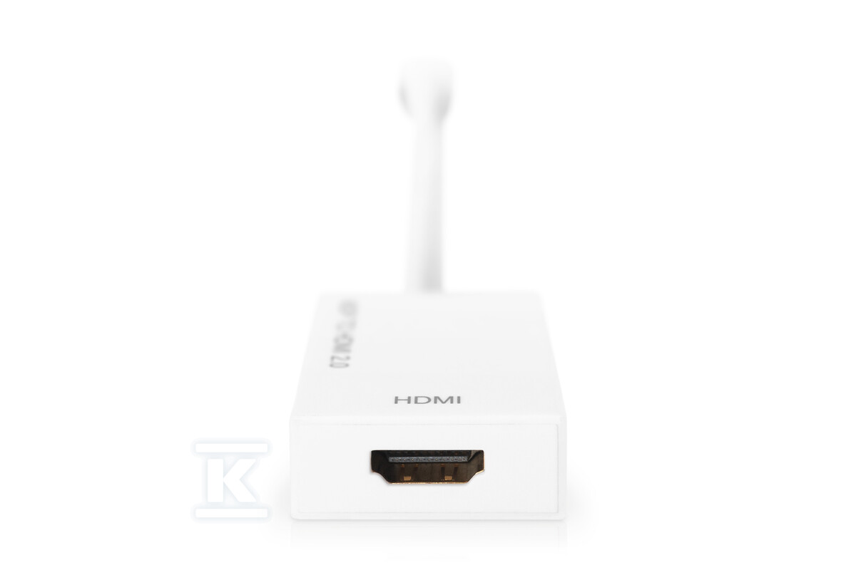 Adapter Mini Displayport aktywny, biały - AK-340416-002-W