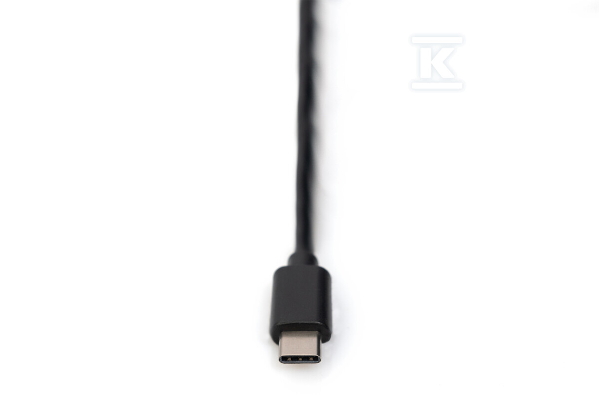 Kabel adapter USB-C 2.0 męski do RS232 - DA-70166