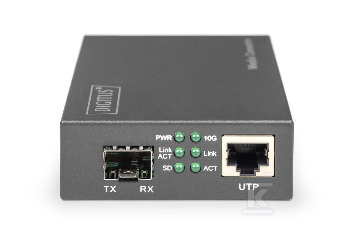 10 Gigabit Mediaconverter RJ45 / - DN-82211