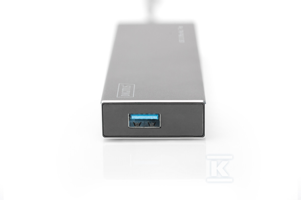 HUB 7-portowy USB 3.0 SuperSpeed, - DA-70241-1