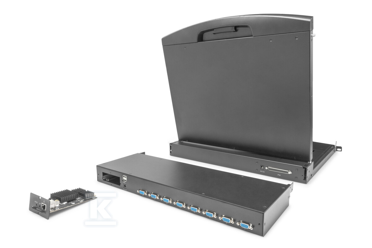 Modularny KVM 8 portów dla 17'' oraz - DS-72213