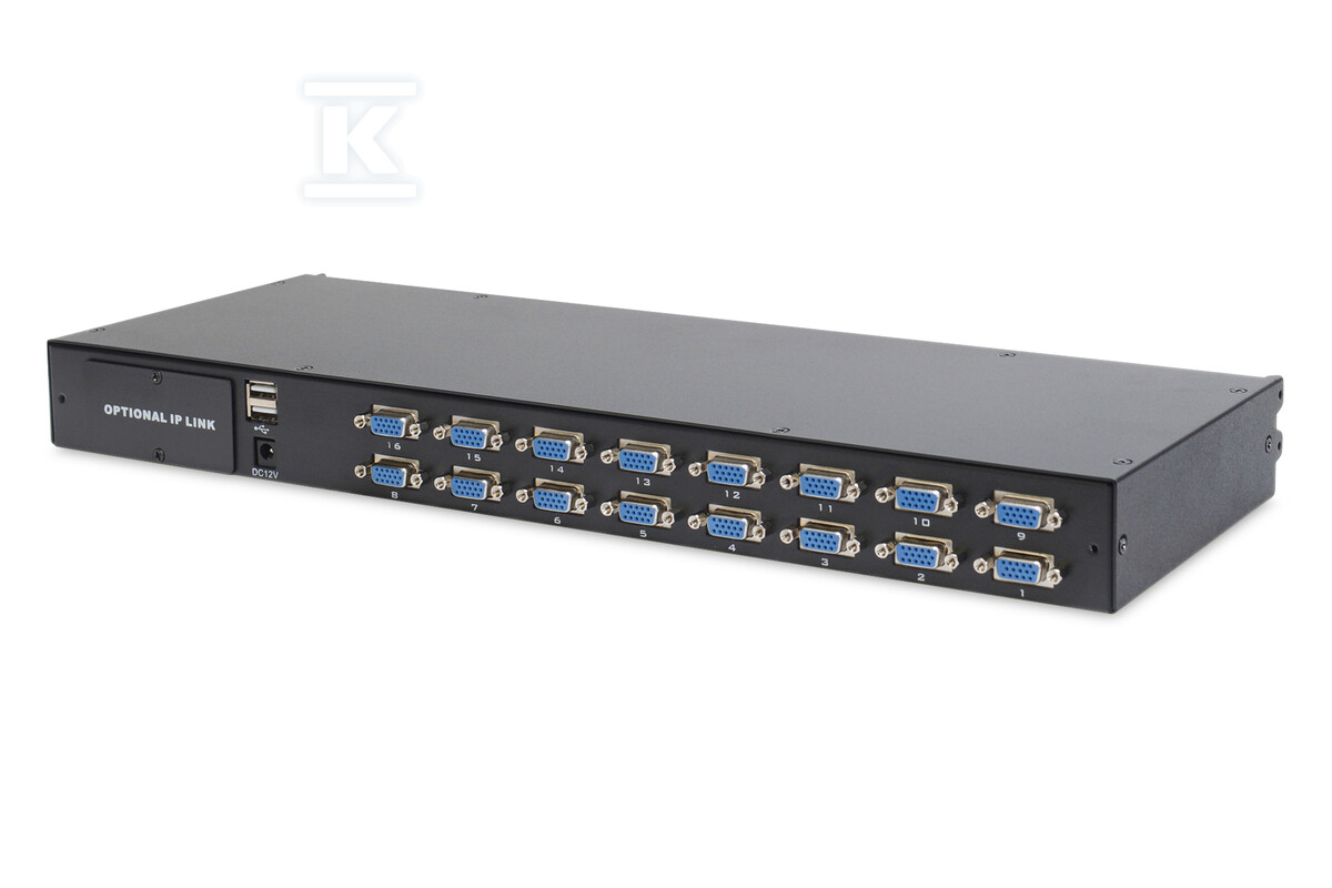 Konsola modularna KVM 19'' LCD TFT, 16 - DS-72211-3US