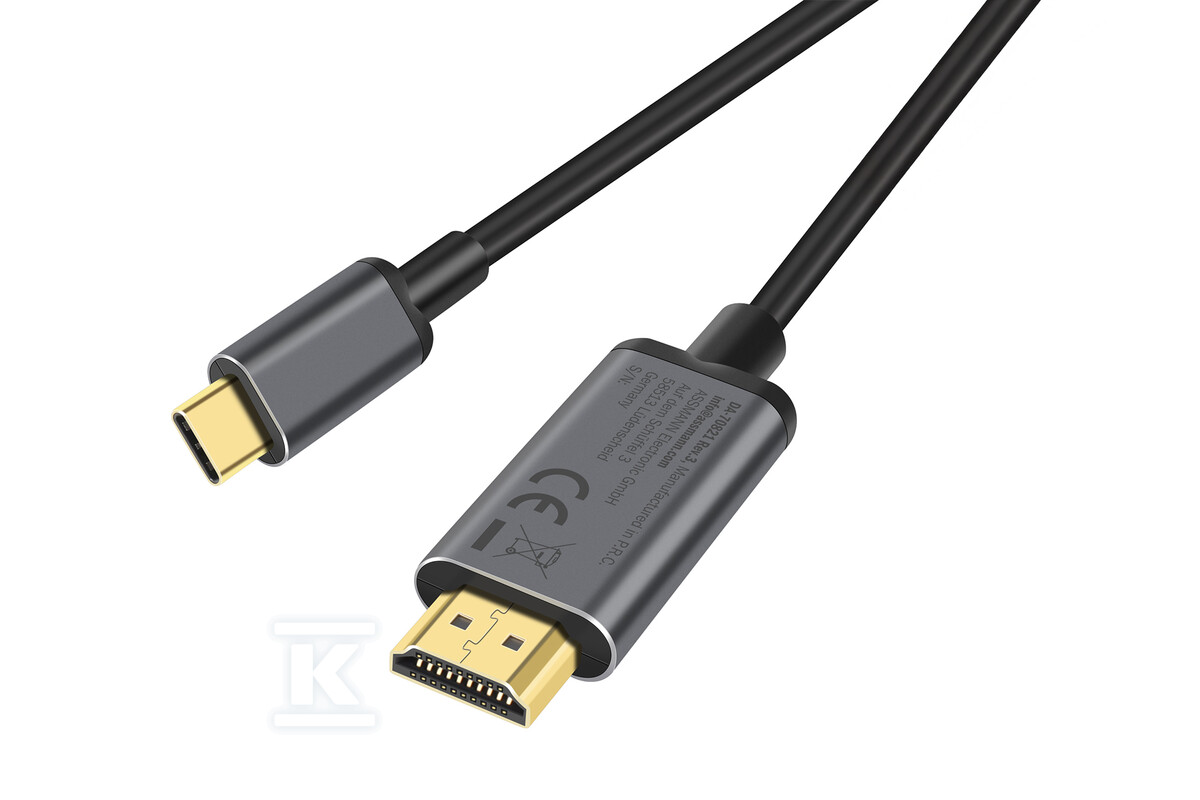 Kabel adapter HDMI 4K 30Hz na USB Typ - DA-70821