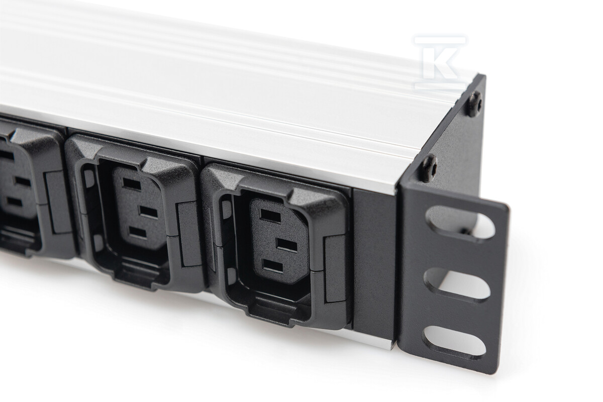 Listwa zasilająca PDU 19" Rack, 8x - DN-95427