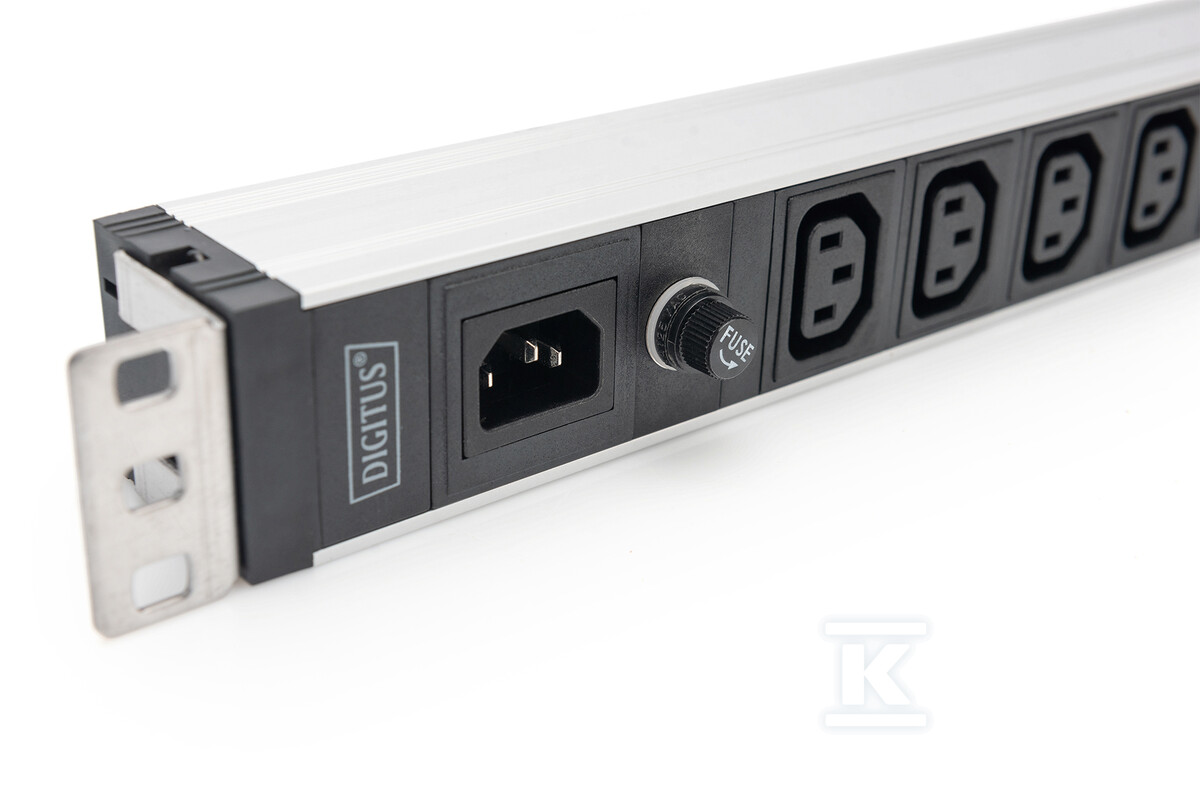Listwa zasilająca PDU 19" Rack, 9x - DN-95429