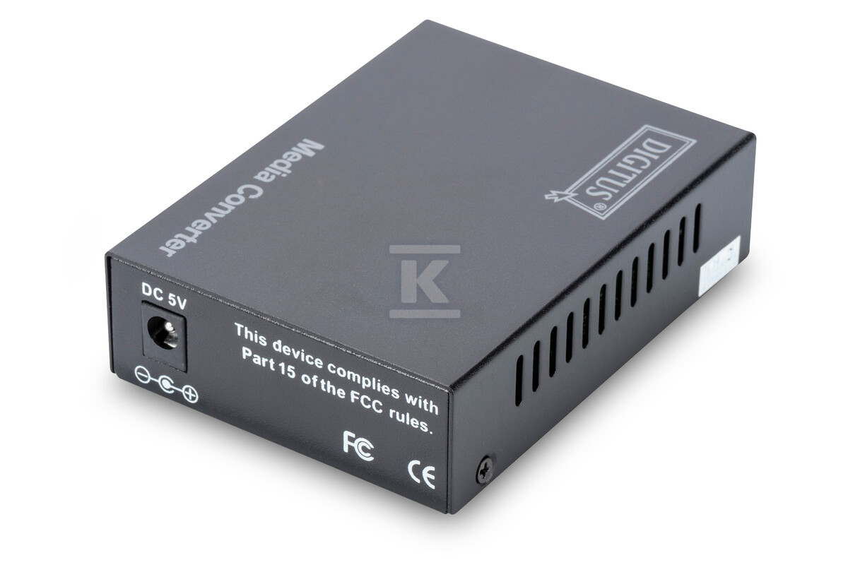Media konwerter RJ45 10/100Base-TX na - DN-82010-1