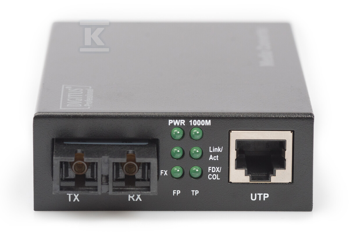 Media konwerter RJ45 10/100/1000Base-TX - DN-82120-1