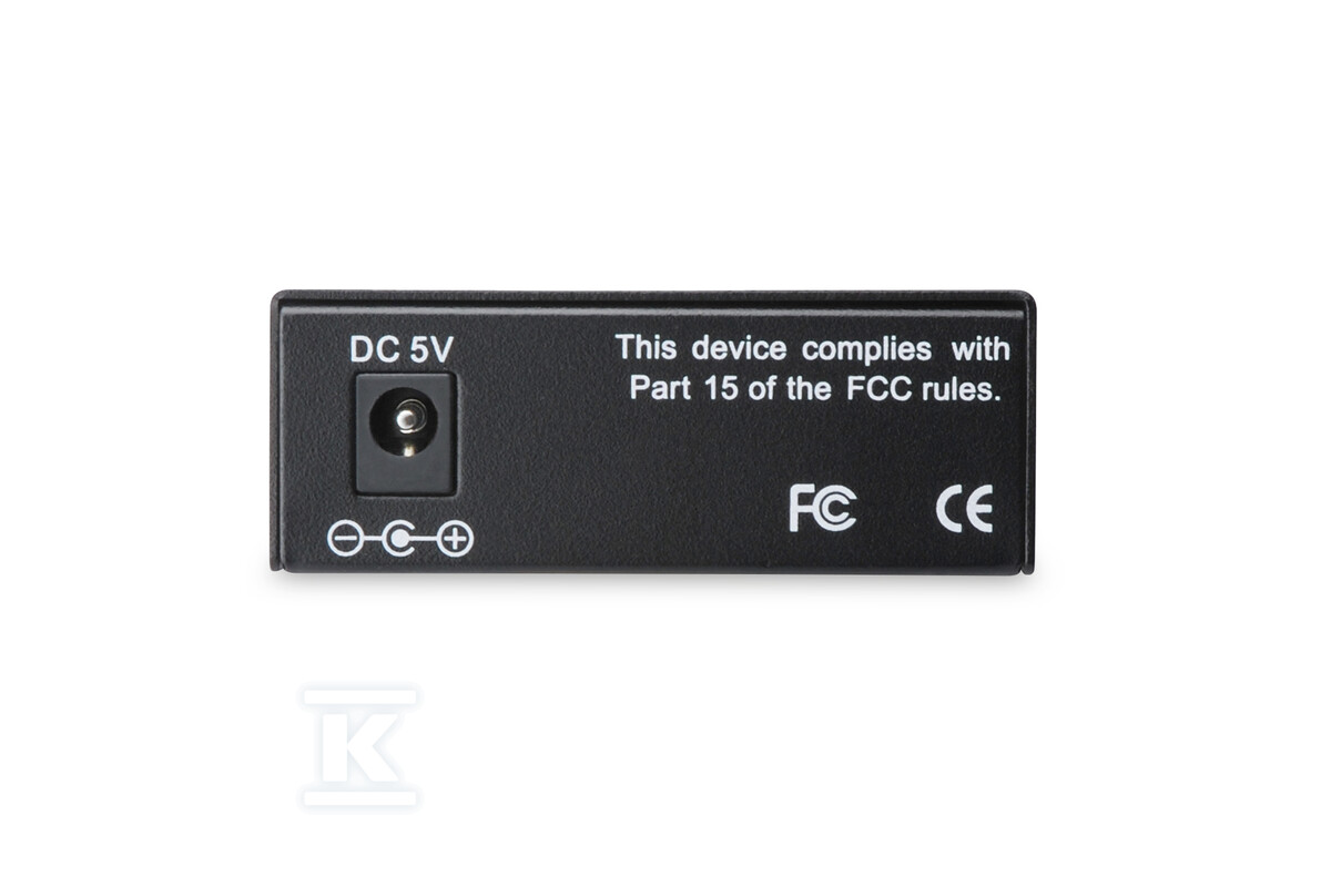 Media konwerter RJ45 10/100/1000Base-TX - DN-82121-1