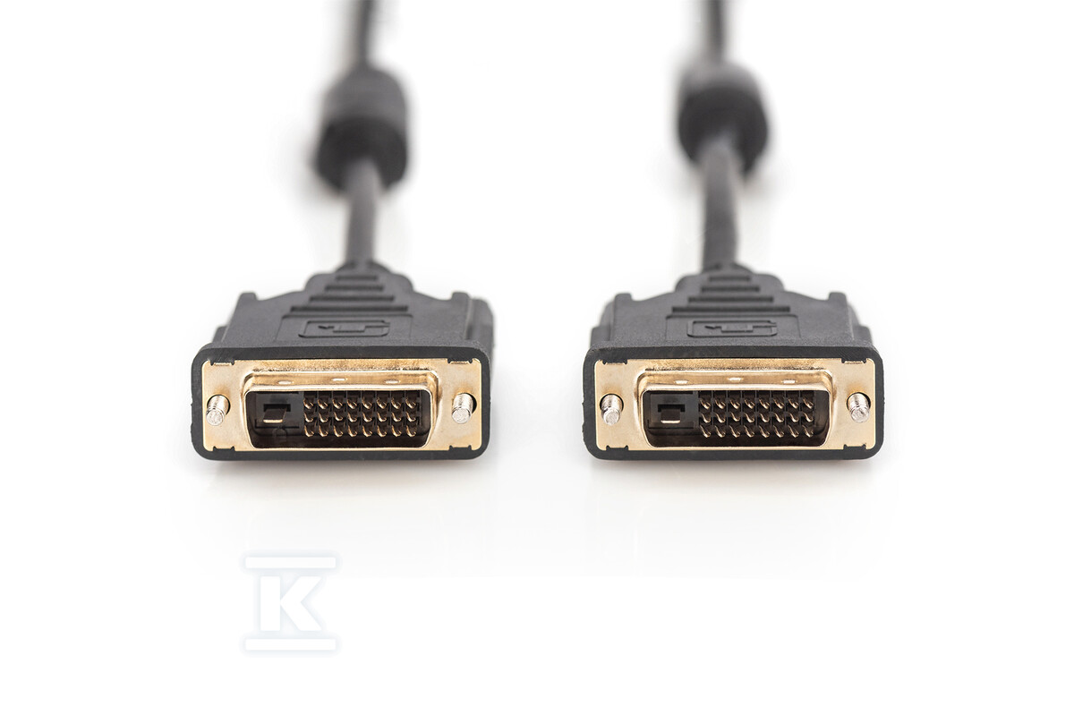 Kabel DVI-D (24+1)/DVI-D (24+1) M/M - AK-320101-020-S