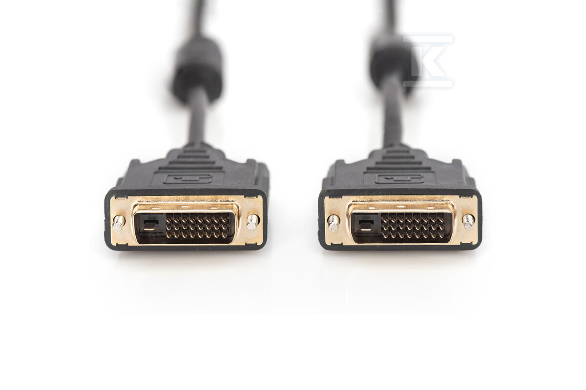 Kabel DVI-D (24+1)/DVI-D (24+1) M/M - AK-320101-100-S