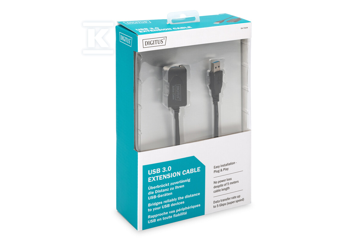 Kabel przedłużający USB 3.0 SuperSpeed - DA-73104