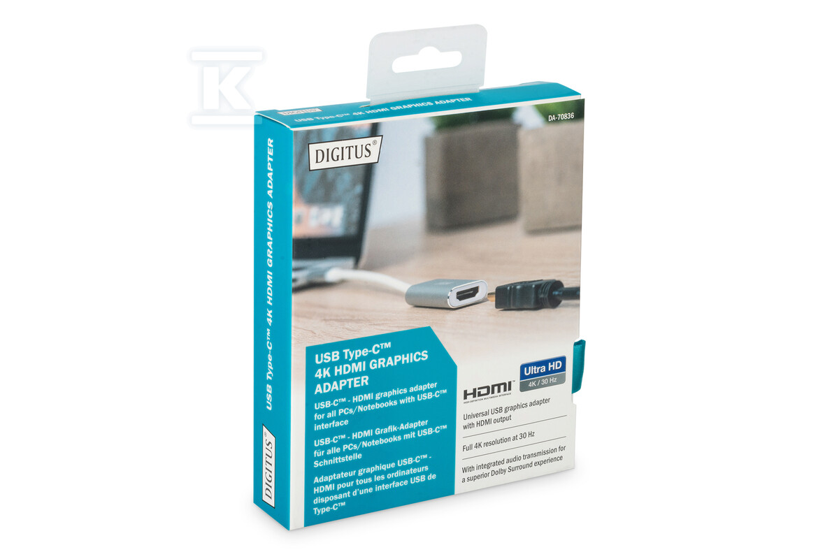 Adapter graficzny HDMI na USB 3.0 Typ - DA-70836