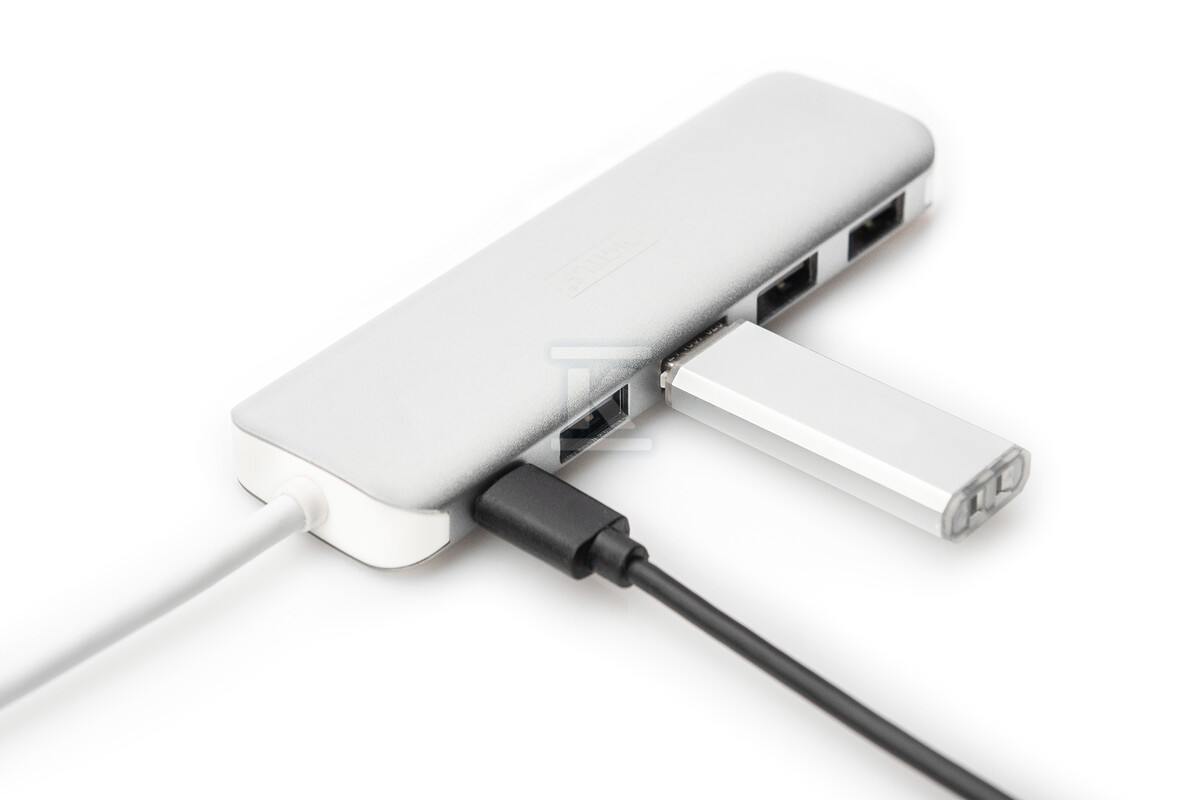 HUB 4-portowy USB 3.0 SuperSpeed z Typ - DA-70242-1