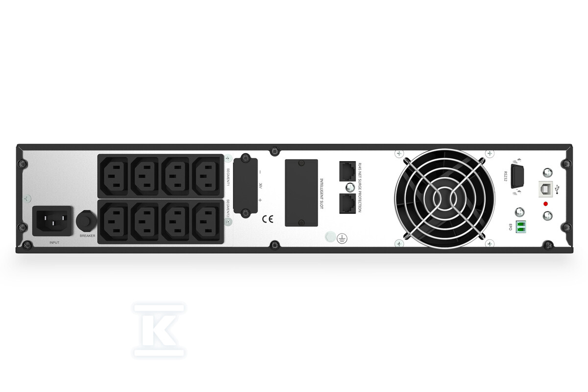 Zasilacz awaryjny UPS Online Rack 19" - DN-170093