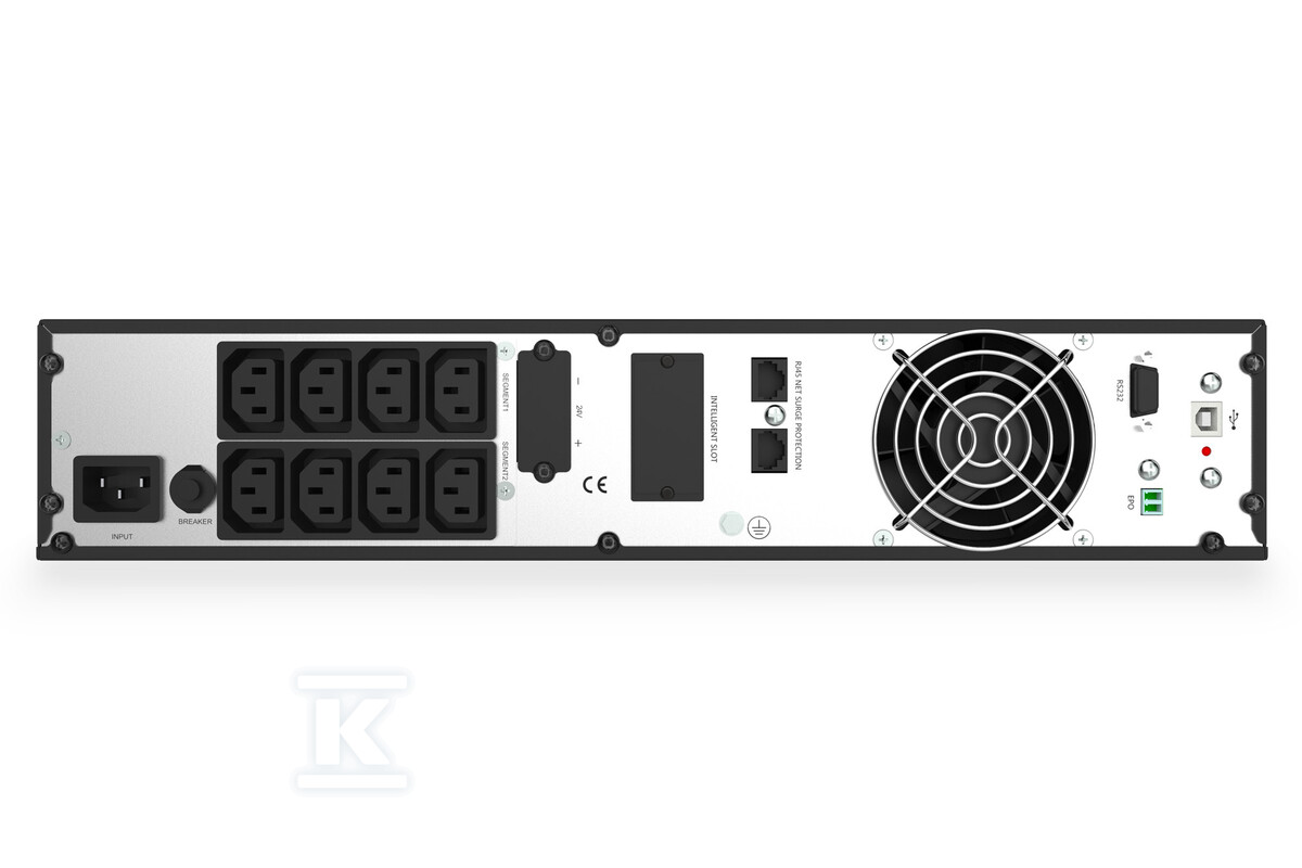 Zasilacz awaryjny UPS Online Rack 19" - DN-170094