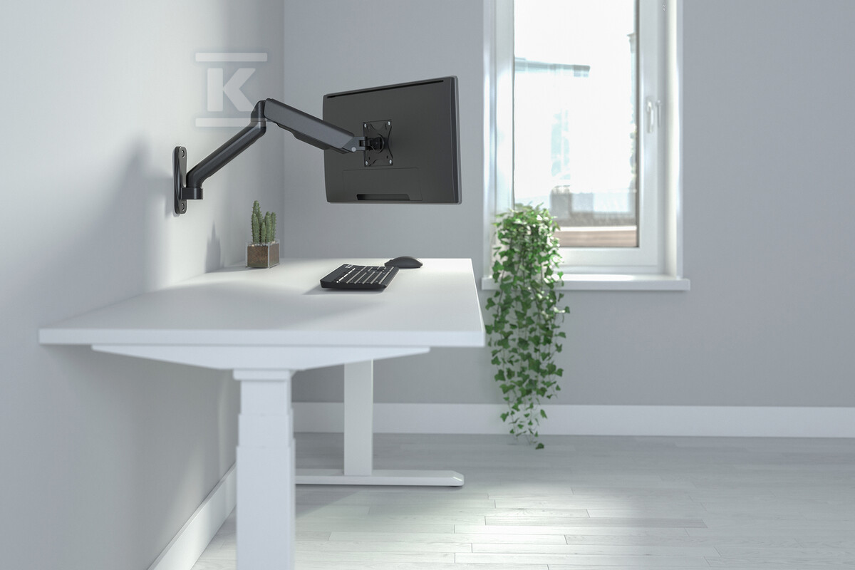 Uchwyt ścienny pojedynczy 1xLCD max 32" - DA-90425