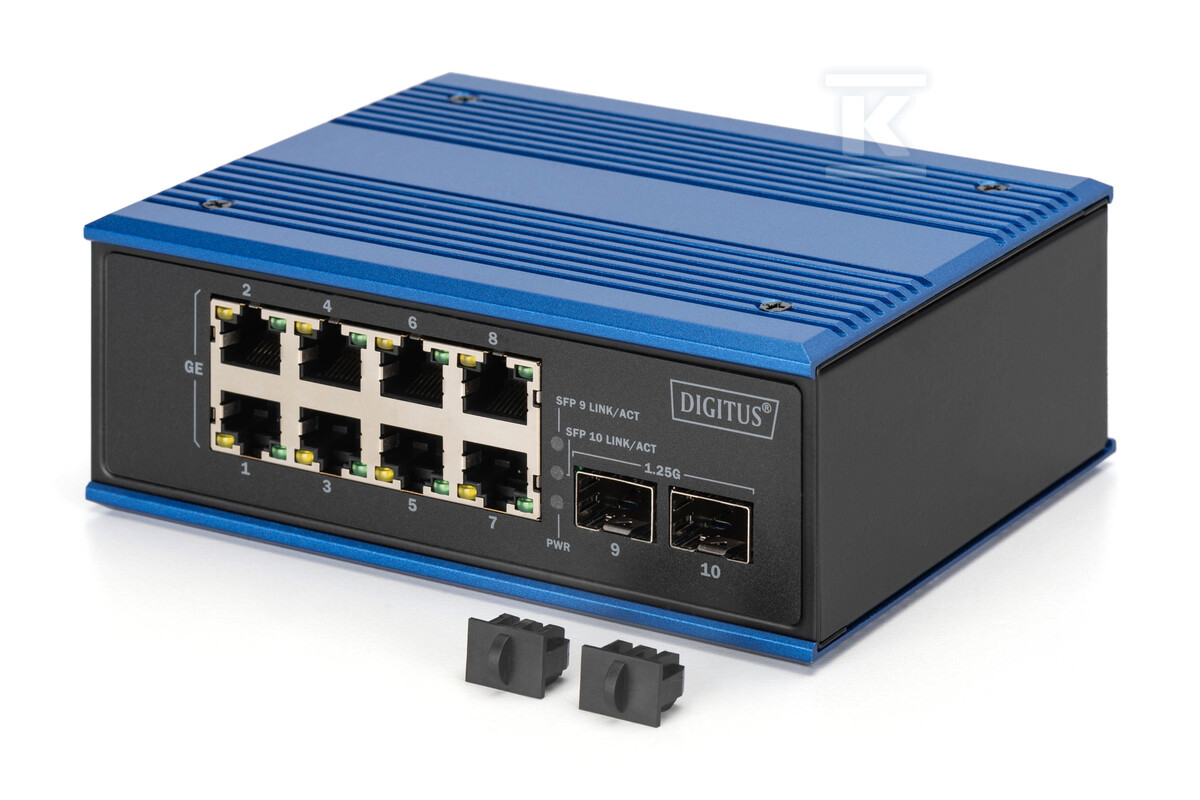 Industrial 8+2 -Port Gigabit Ethernet - DN-651150