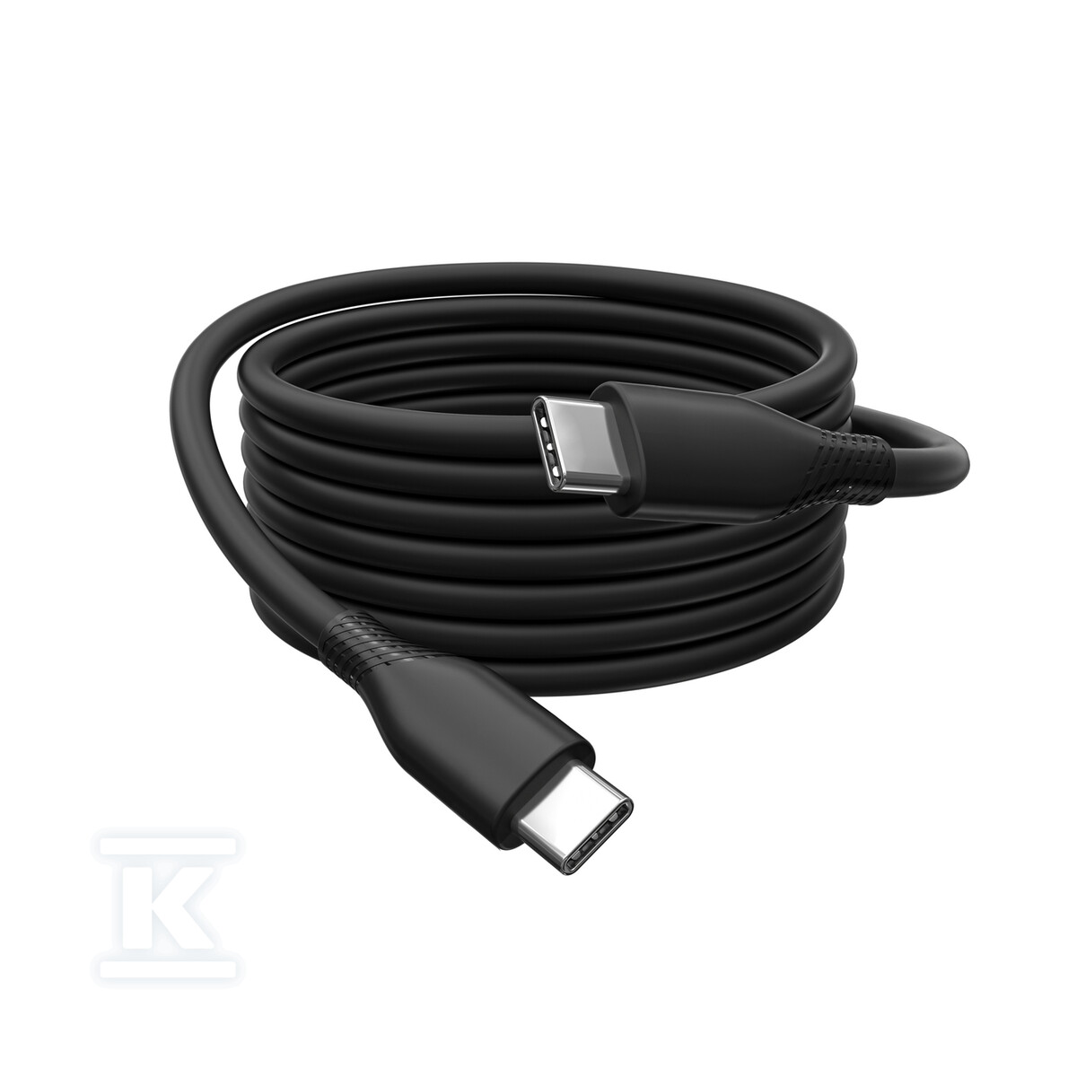 Kabel zasilający silikonowy USB-C - - AK-300341-010-S