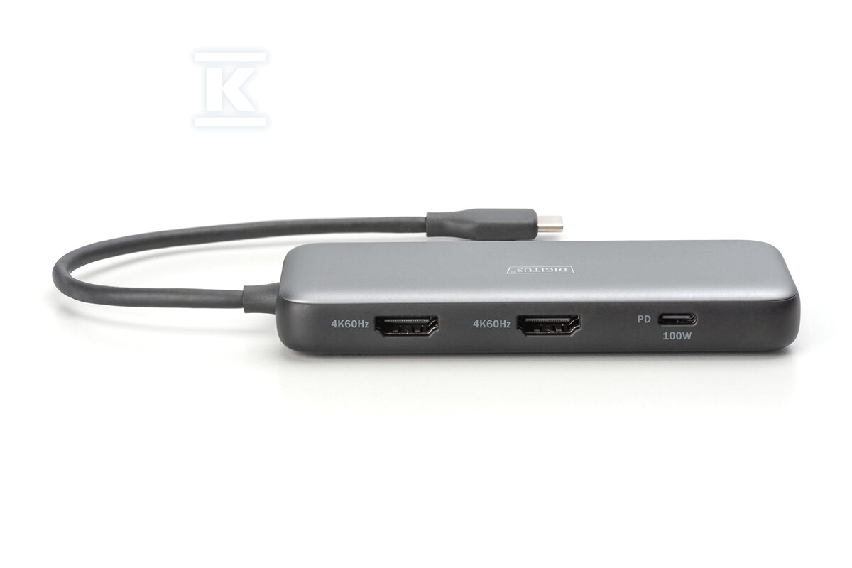 Stacja dokująca USB-C 8 portowa, max. - DA-70915
