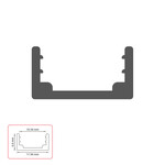 Profil LED NEXTEC do taśm, COB, 320 LED, IP67
