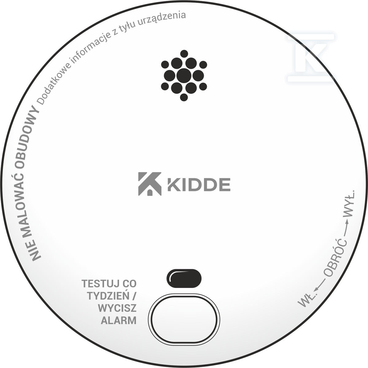 Smoke detector 2030-DSR Kidde - - 2030-DSR-PL-10