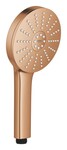 Euphoria 120 shower head, 3 spray patterns.
