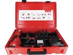 Zaciskarka ROMAX NANO 2.0AH/18V z ładowarką + zestaw 3 szczęk iJAW M 15-22-28 w walizce ROCASE 6414 CAS